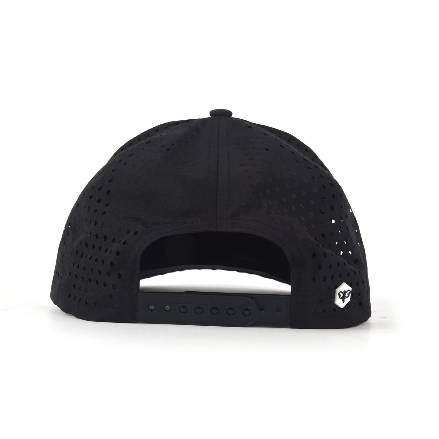Bee Logo Performance Trucker Hat - Black