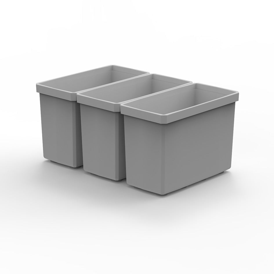 3 Customizable 1x2D (Deep) Bins (1.7" x 3.66")