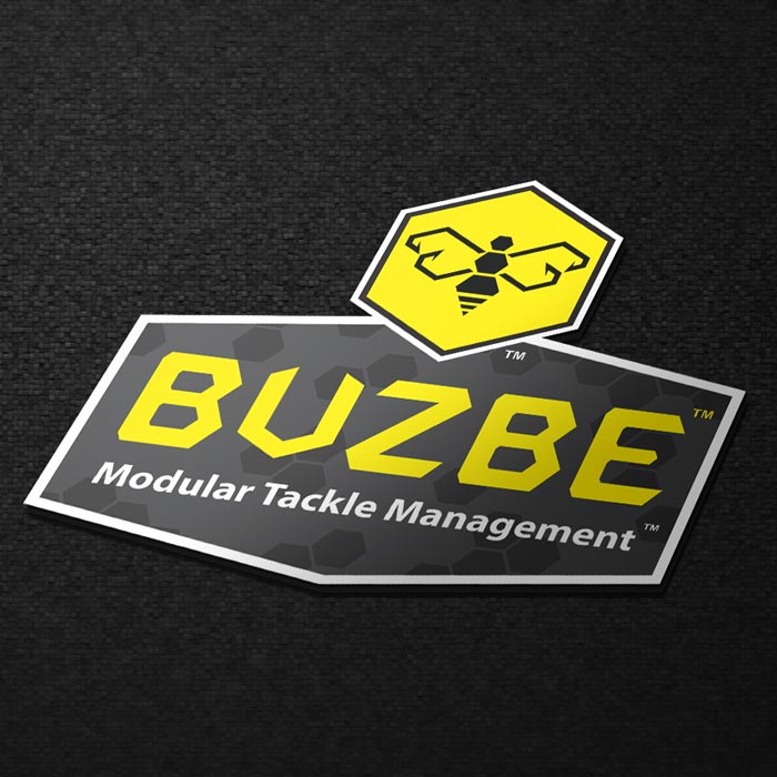 BUZBE Combo Logo Sticker - 5.5