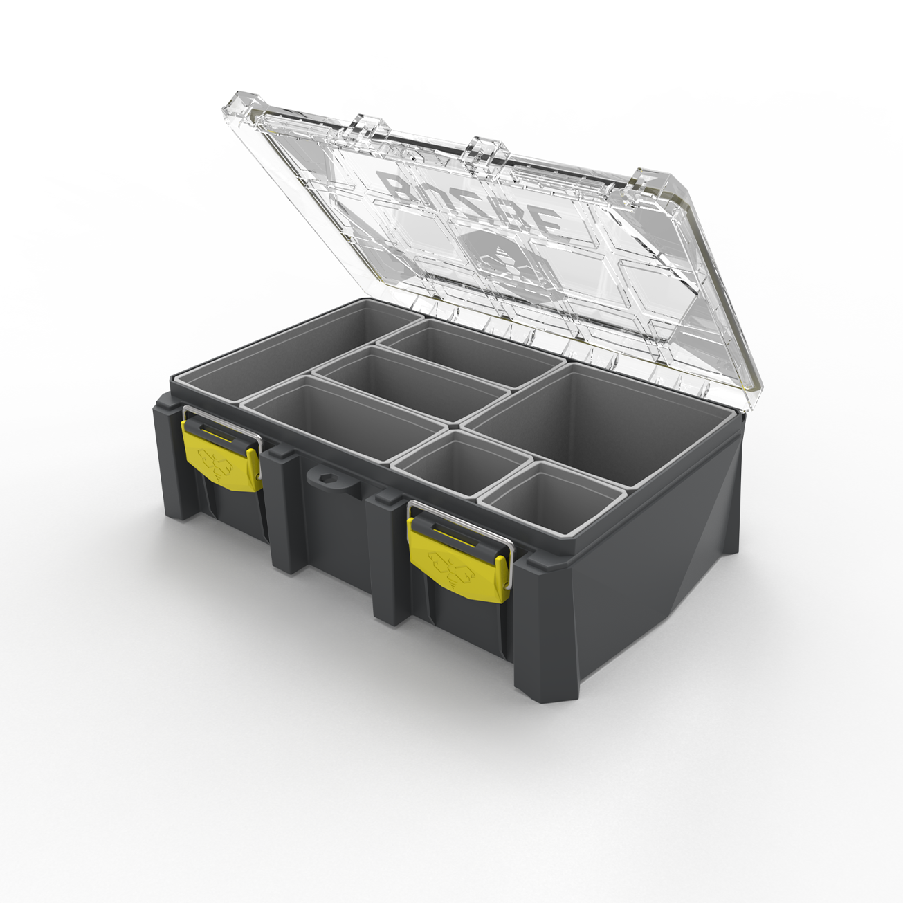 buzzbee terminal tackle boxes BUZBE Colony 28 Modular, Customizable Waterproof , Dry Box, Plastic Storage Organizer Box, Saltwater Box, Parts Box, Grey and Yellow : Sports & Outdoors waterproof zipper allows the bag to be fully submersible Buzbe Colony 28 Deep Tackle