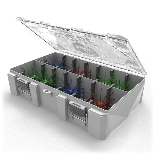 busby tackle box Colony 28 Modular BUZBE and hard baits securely Buzbe Colony 28 Modular Tackle