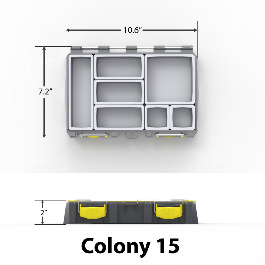 Colony 15 Modular Tackle Box