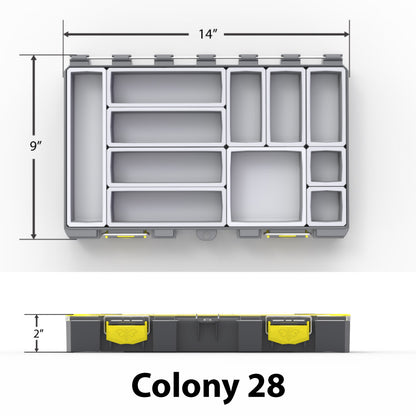 Colony 28 Modular Tackle Box