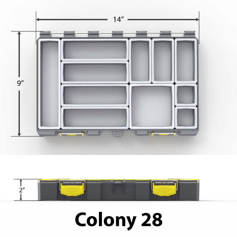 Starter Kit - Colony 28 Modular Tackle Box